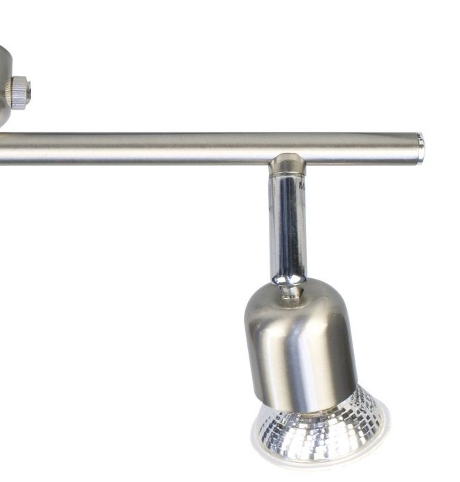 Srebrna lampa sufitowa z dwoma reflektorami GU10 Avenue 2 Nordlux