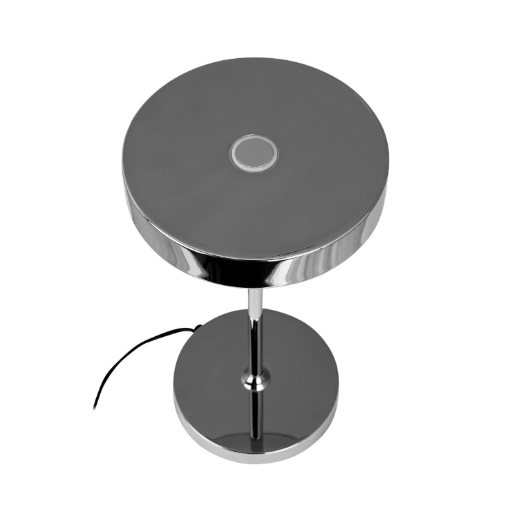 Srebrna lampka dotykowa LED Starlight 4,5W z regulacją jasności