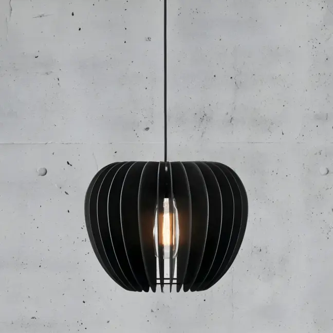 Lampa wisząca Tribeca - kolor Czarny - 46433003