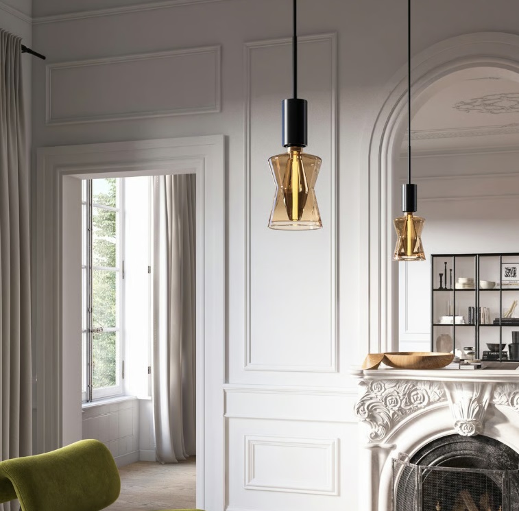 Żarówka dekoracyjna LED Cone 15 E27 4,1W 320lm 2700K ściemnialna amber