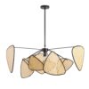 Lampa wisząca rattanowa Natura – boho żyrandol z regulacją wysokości E27 IP20
