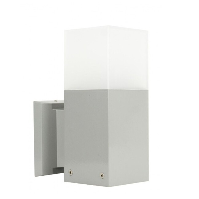 Kinkiet zewnętrzny aluminiowy Cube IP44 – nowoczesny i odporny na warunki atmosferyczne