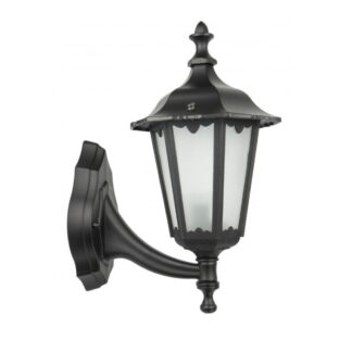 Kinkiet ogrodowy Retro Midi UP czarny IP43 E27