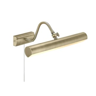 Kinkiet do oświetlenia obrazów Ciglia w kolorze antycznego mosiądzu E14 2x20W IP20