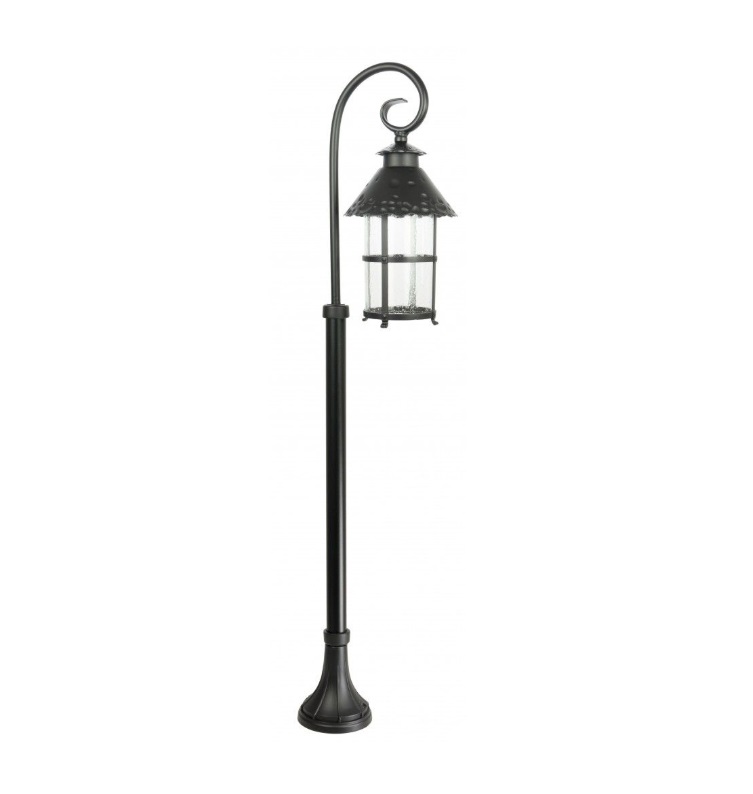 Lampa ogrodowa stojąca Toledo 115 czarna IP23 E27 60W