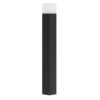Słupek ogrodowy Cube 85 czarny IP44 E27 aluminiowy