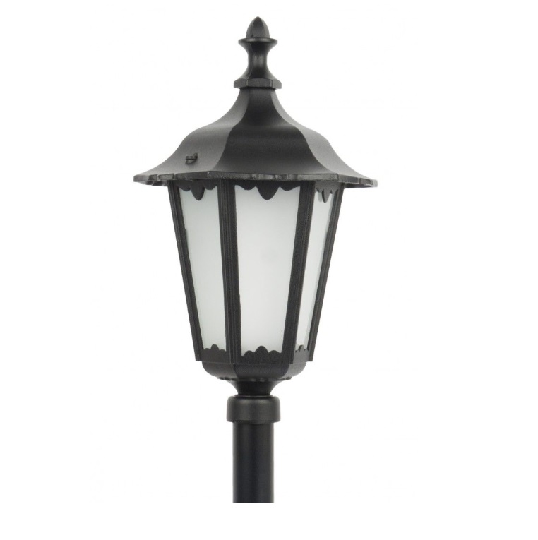Lampa ogrodowa stojąca Retro Midi 75 cm czarna IP43