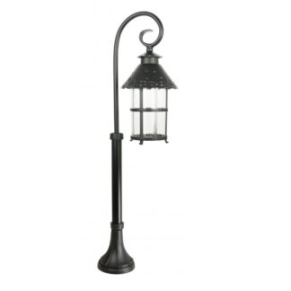 Lampa ogrodowa stojąca Toledo 85 czarna IP23 E27 85 cm