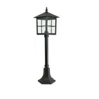 Lampa ogrodowa stojąca Wenecja czarna IP43 E27 60W