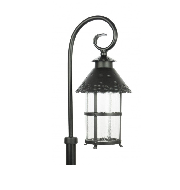 Lampa ogrodowa stojąca Toledo 115 czarna IP23 E27 60W