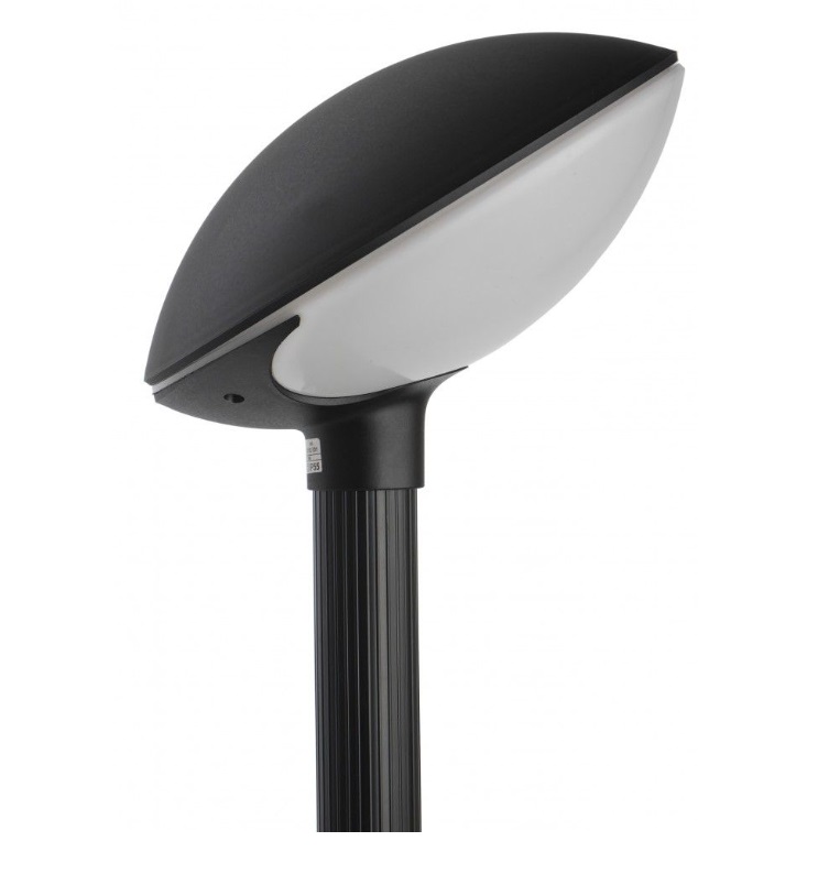 Lampa ogrodowa stojąca Tao 125 czarna IP55 E27