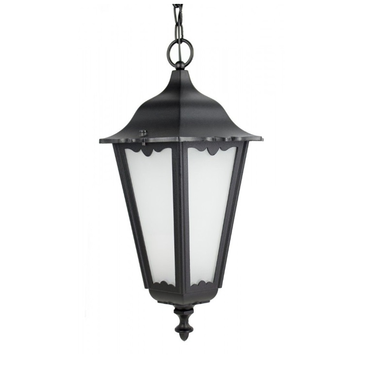 Lampa wisząca zewnętrzna Retro Maxi czarna IP43 E27