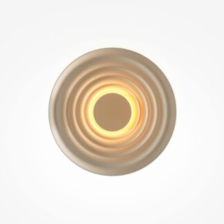 Kinkiet ścienny Nami LED 6W 2700K w ciepłym szaro‑beżowym odcieniu – Maytoni