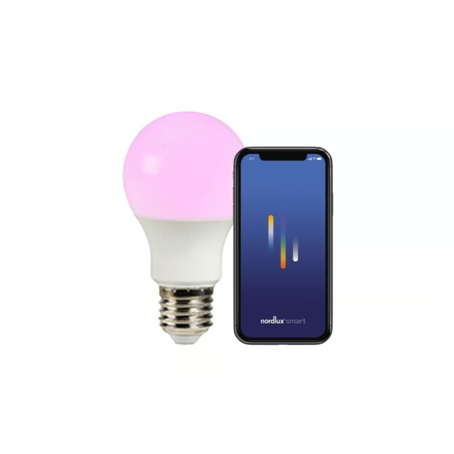 Żarówka smart LED E27 Nordlux 8W 806lm z regulacją barwy i jasności