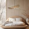 Lampa wisząca Raya z naturalnego rattanu E27 1x15W