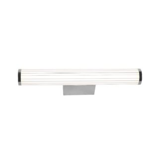 Srebrny kinkiet łazienkowy Vena 45 cm LED 8W CCT IP44