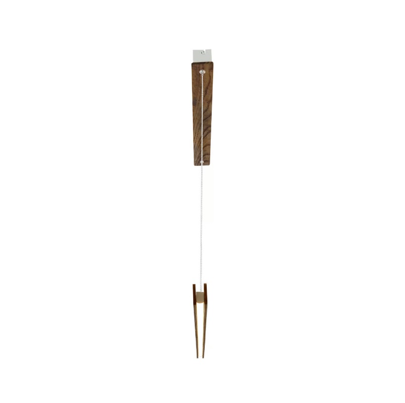 Drewniana lampa wisząca Ilgas LED 115 cm z jesionu - naturalne wykończenie