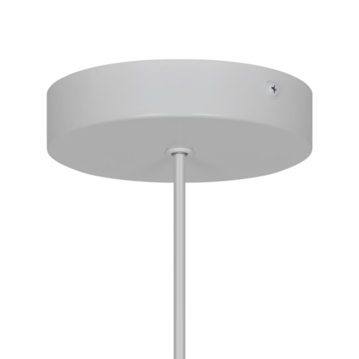 Lampa wisząca Aviana Nordlux z mlecznego szkła - ozdobny klosz