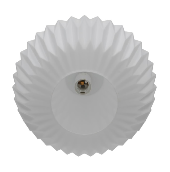Lampa wisząca Aviana Nordlux z mlecznego szkła - ozdobny klosz