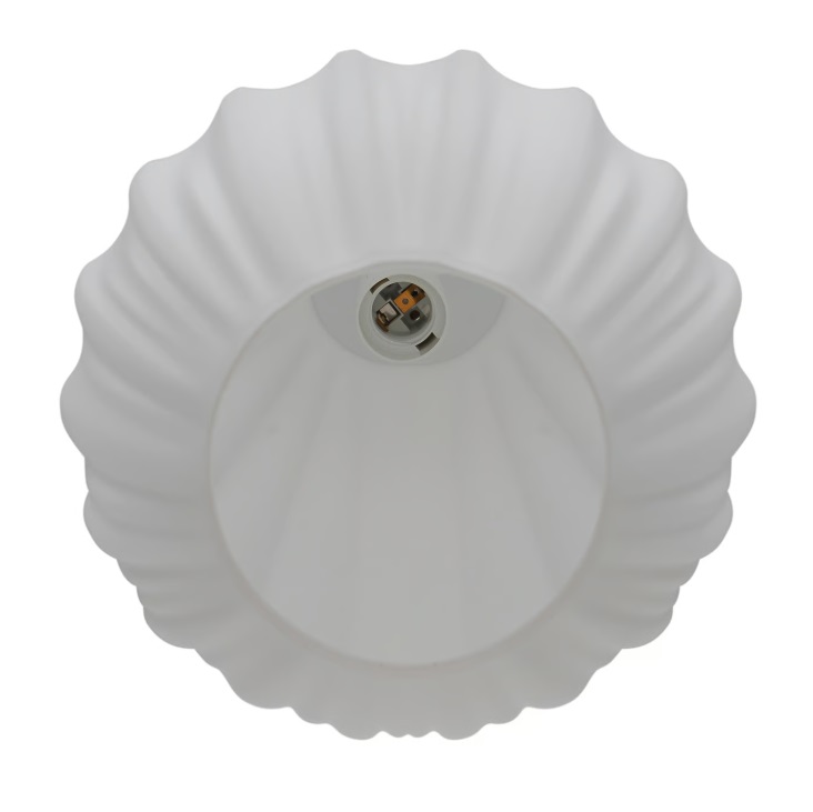 Lampa wisząca Maluca z mlecznego, plisowanego szkła opalowego - Nordlux