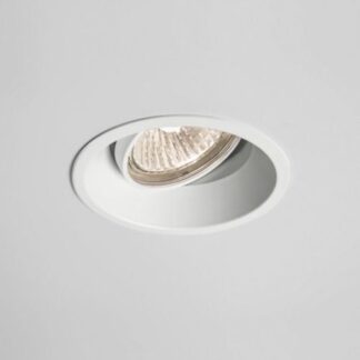 Oczko sufitowe Minima Round białe mat – Astro Lighting, regulowane GU10 50W