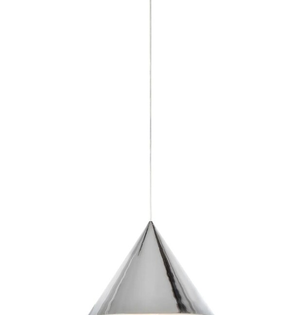 Lampa wisząca Tip 38 chromowana stożkowa