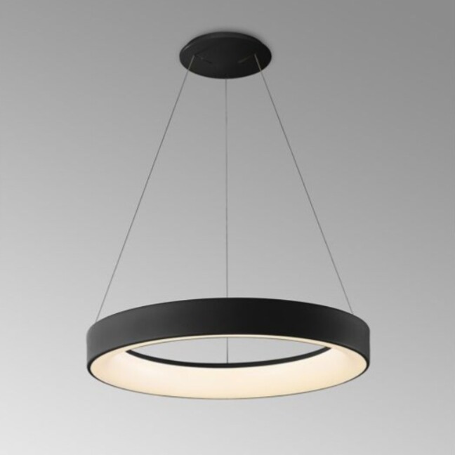Lampa wisząca LED Niseko II 50 czarna z regulacją barwy światła