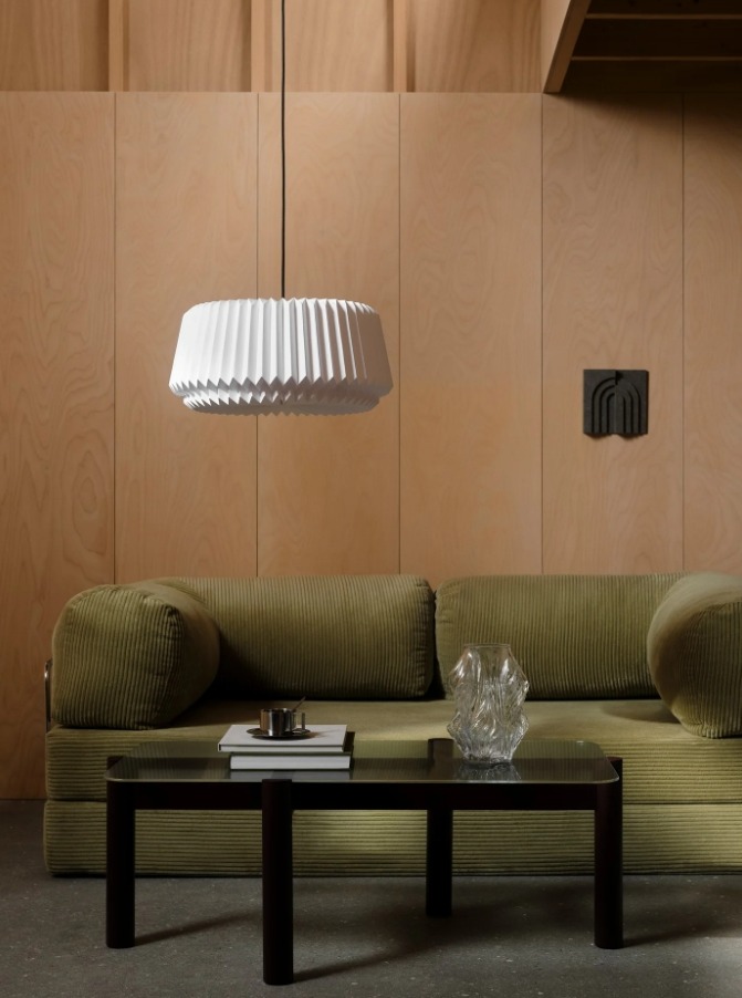 Biały papierowy abażur wiszącej Belloy 50 cm Nordlux