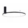 Plafon Horik 60 LED czarny z regulacją barwy światła 3000–6000K