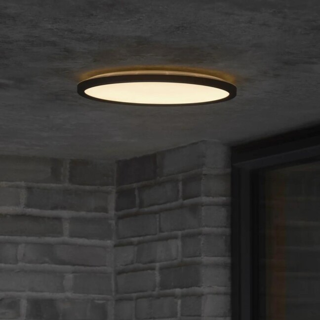 Plafon zewnętrzny Oja 29 LED IP54 czarny 1600lm