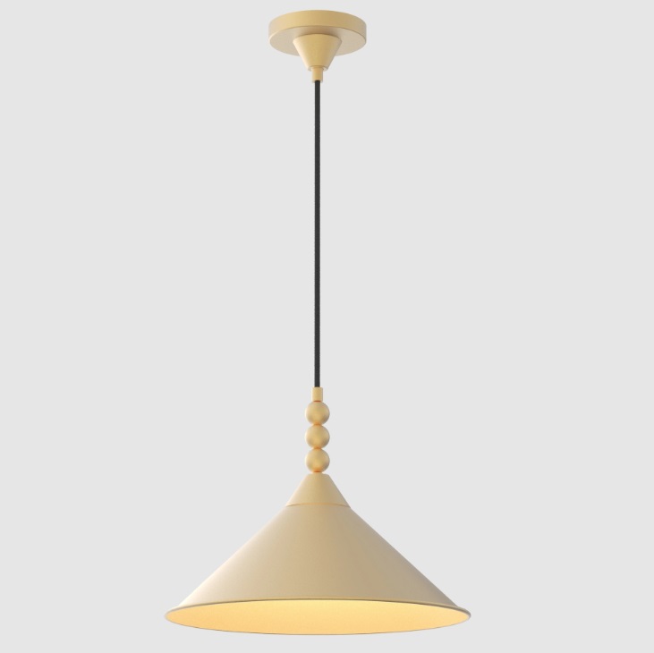 Lampa wisząca Ashford złota z kulkami dekoracyjnymi