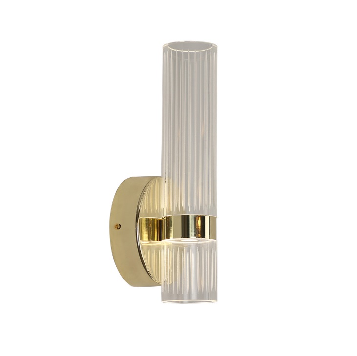 Kinkiet LED tuba Ambiente CCT 18W złoty