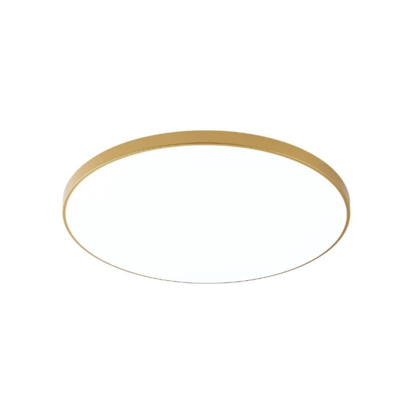 Złoty plafon LED Veri 37 32W 4000K Zuma Line