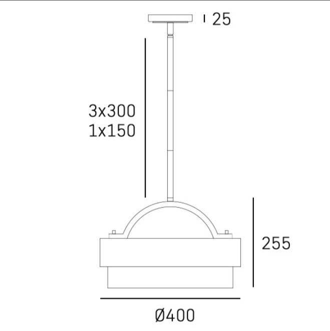 Lampa wisząca Coburg 4 alabastrowa mosiądz i czerń E14