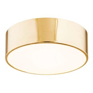 Plafon sufitowy LED Atlantis mosiądz 35 cm 30 W 3000 K