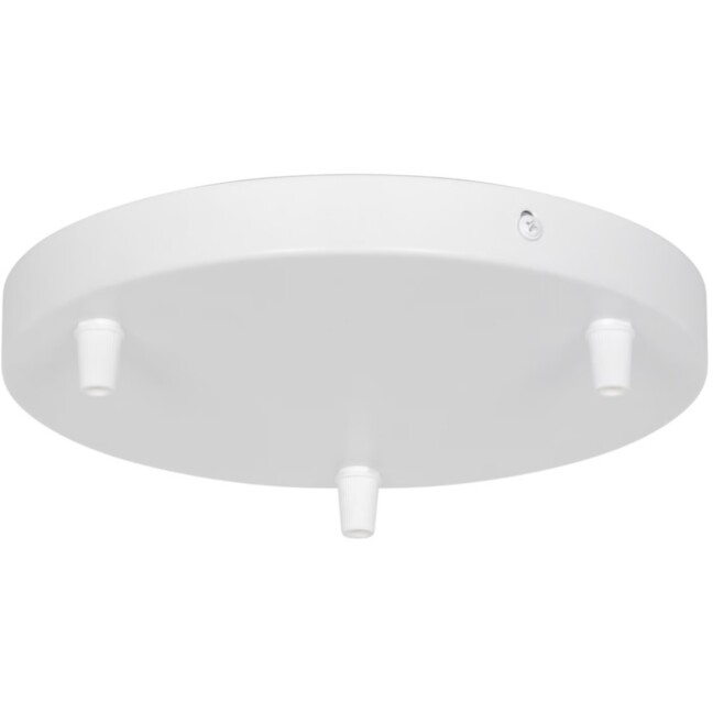 Lampa sufitowa Luana biała 3 klosze E10