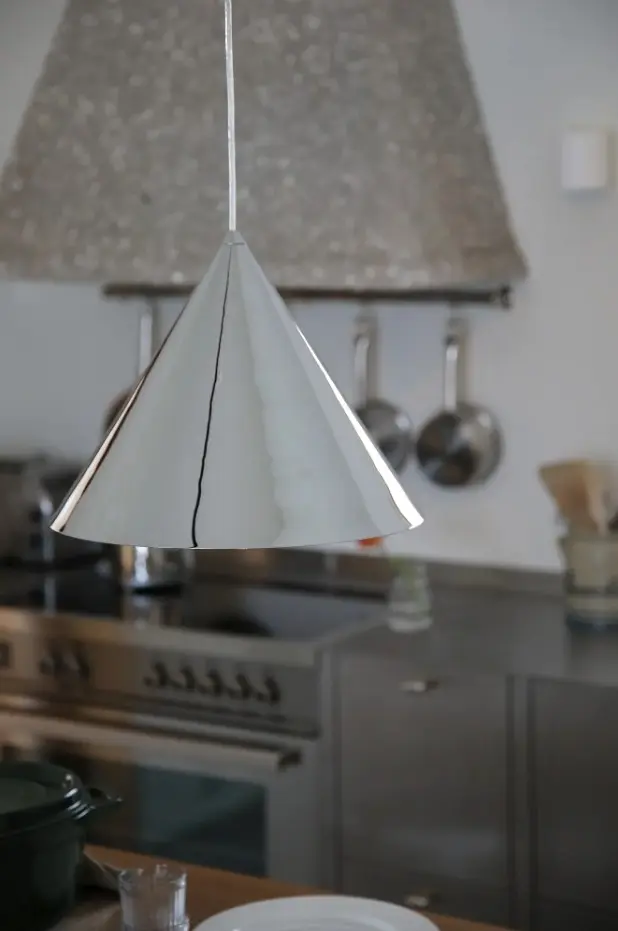 Lampa wisząca Tip 38 chromowana stożkowa