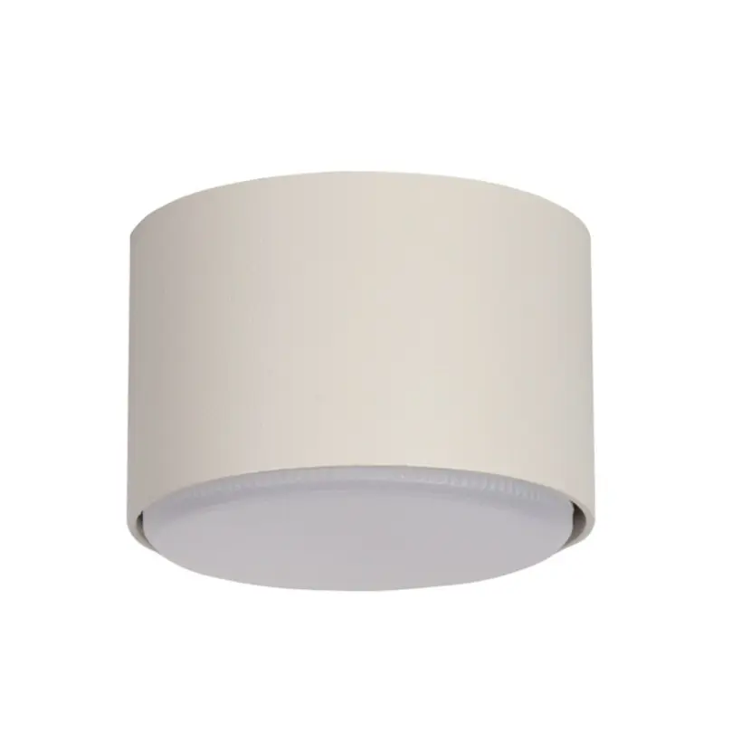 Lampa sufitowa natynkowa Tubo S - szaro-beżowa GX53
